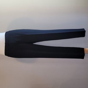 Luxury St. John Caviar Collection Career Pant Black Size 12